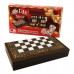 Antique Tiny Mosaic Pearl Backgammon